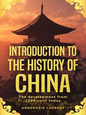 cover image of Introduction to the History of China